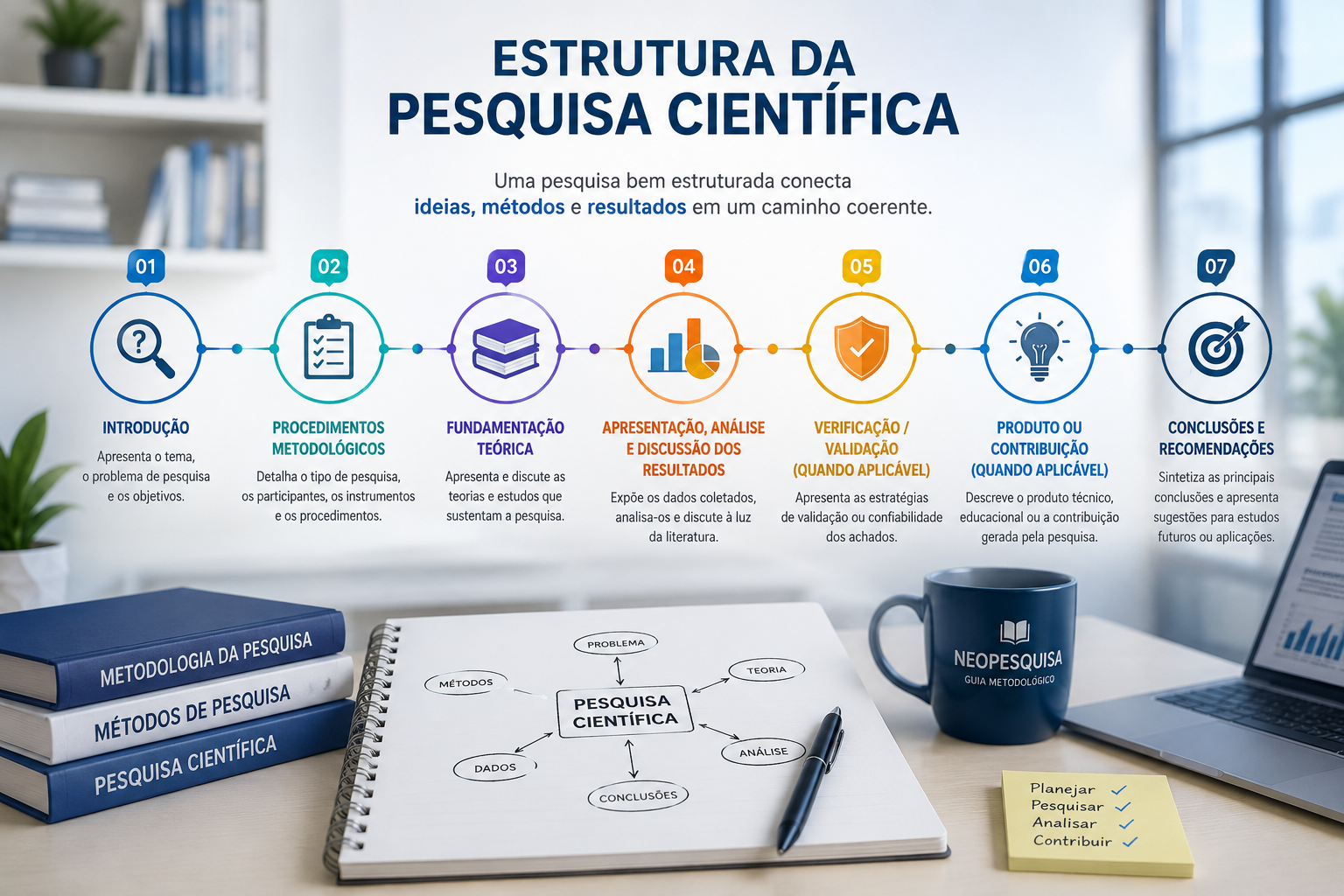 Estrutura de um trabalho científico
