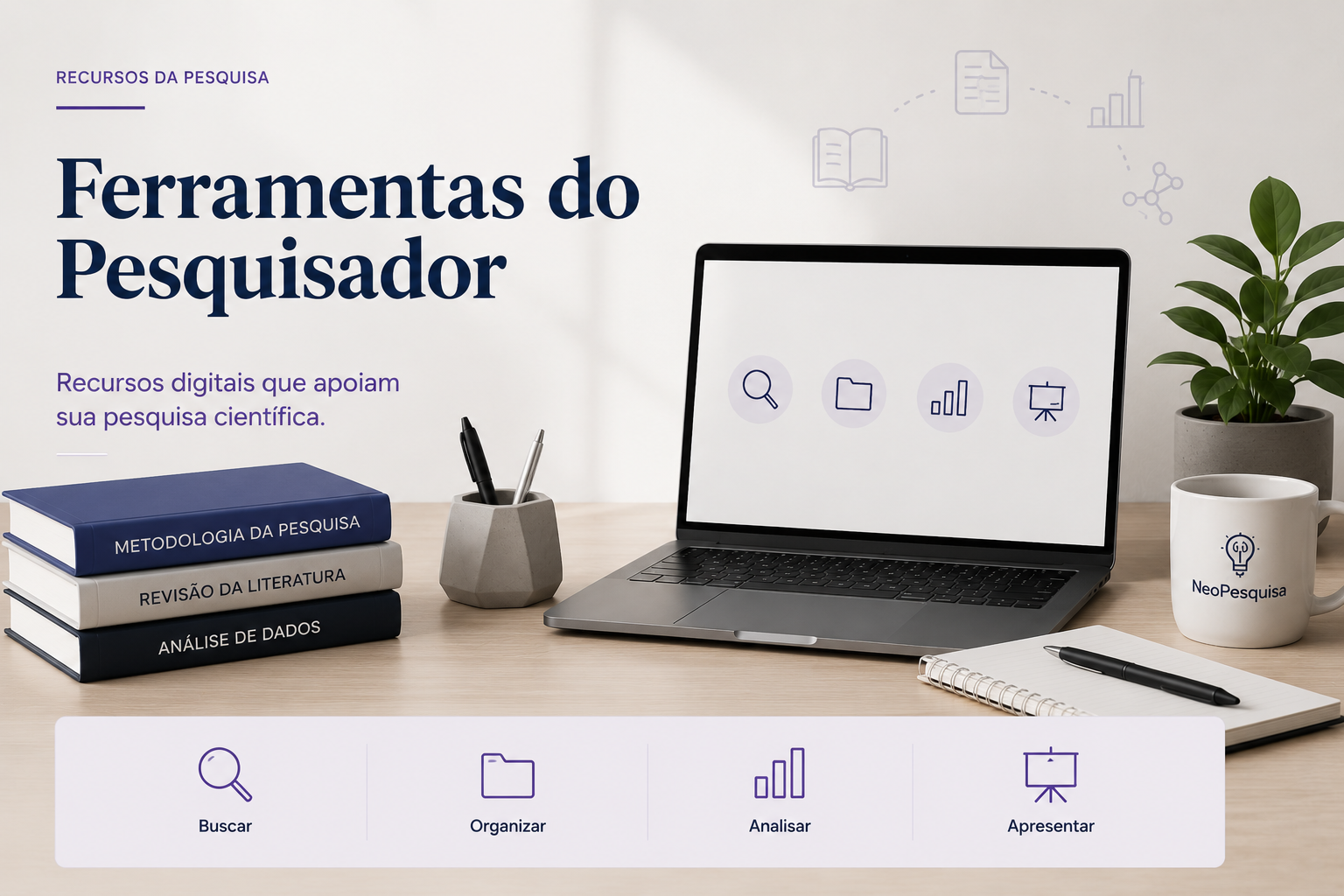 Ferramentas digitais de apoio ao pesquisador