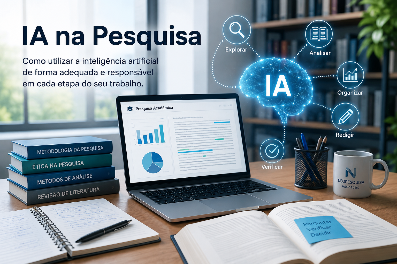 Inteligência Artificial como ferramenta de apoio à pesquisa científica