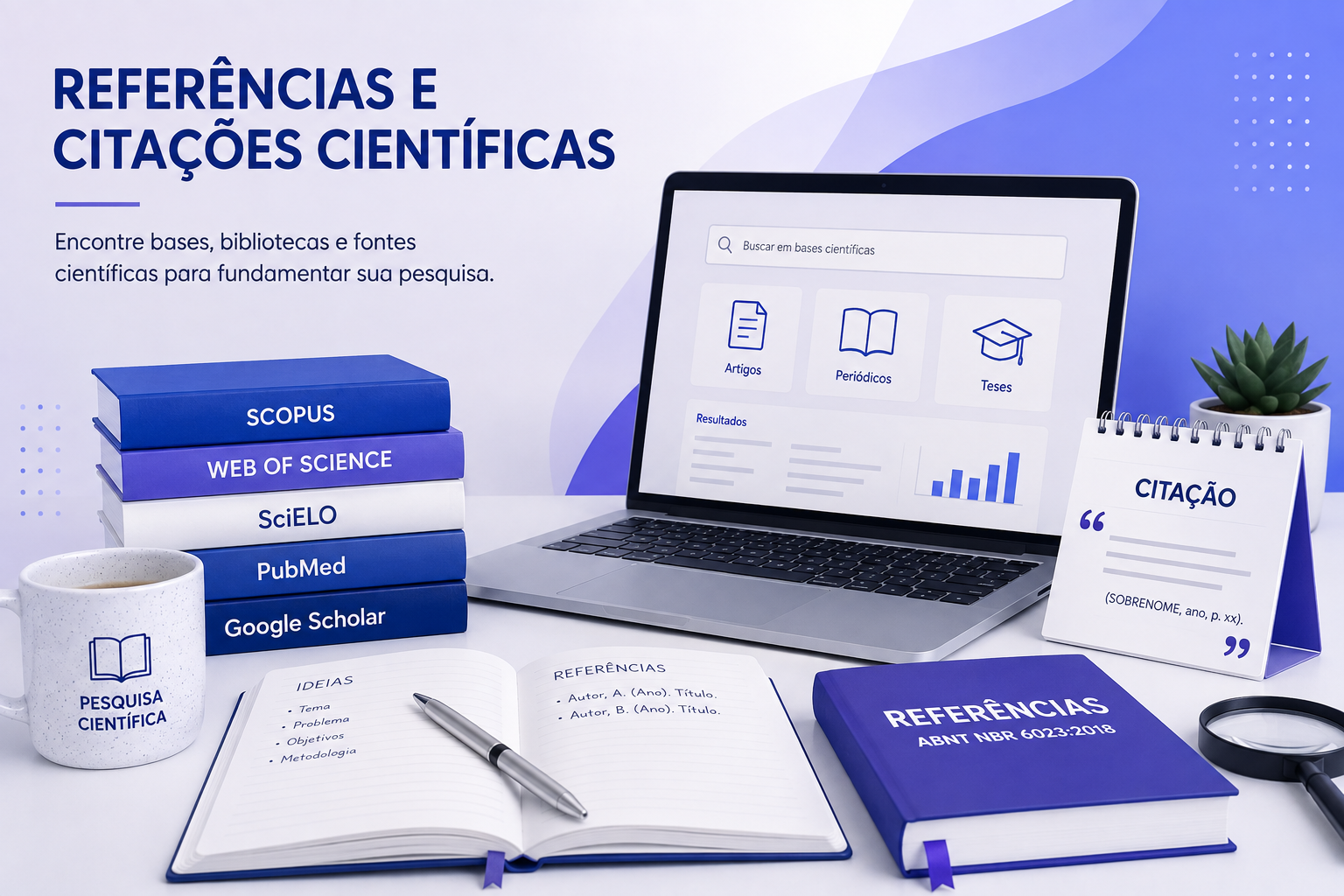 Referências e citações na pesquisa científica